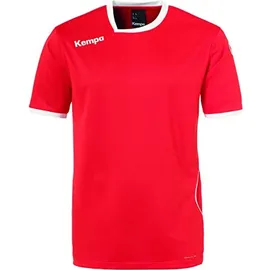 Kempa CURVE TRIKOT Kinder rot/weiss 116