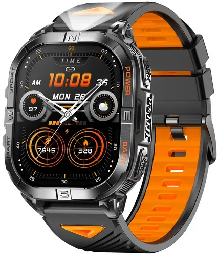 Neuer Smartwatch GlacierX Drift Black GX-DC72