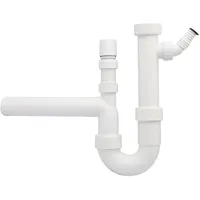 Otto Haas KG Haas Siphon 1 1/2 Zoll DN 40 mit Rohrbelüfter