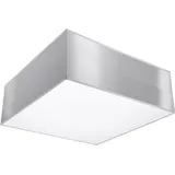 Sollux Lighting Horus 1xE27 grau Kunststoff