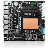 MNBOXCONET NAS Motherboard Core i5 1135G7, UHD Graphics, Mini-ITX NAS Board, Barebone NO RAM NO SSD 4 x i226V 2.5GbE LAN, Dual M.2 NVMe (PCle3.0x4), 6 x SATA3.0, PCIEx4 Slot, DP, Type-C