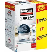 Rubson Aero 360° Luftentfeuchter Transparent