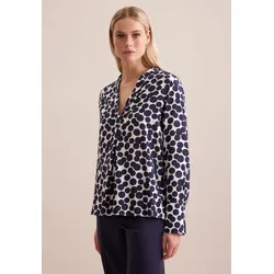 seidensticker Klassische Bluse »Schwarze Rose«, Tunika Punkte seidensticker dunkelblau XS (34)