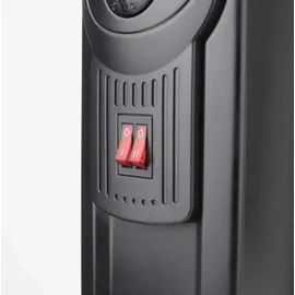 Black & Decker Ölradiator 2000 W schwarz