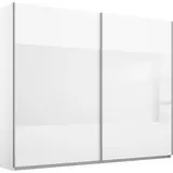 Rauch Schwebetürenschrank Quadra 226 x 230 x 62 cm Weiß