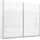 Rauch Schwebetürenschrank Quadra 226 x 230 x 62 cm Weiß