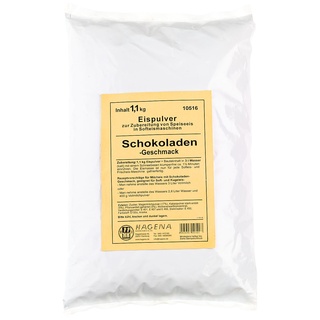 Softeispulver Schokoladen-Geschmack, 1,1 kg