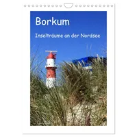 Calvendo Borkum - Inselträume an der Nordsee (Wandkalender 2026