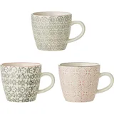 Bloomingville Cécile Tasse 0,18 l Rosa 3 St.