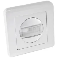 ChiliTec Unterputz PIR-Bewegungsmelder 160° Pro LED geeignet, 2-Draht Technik, weiß