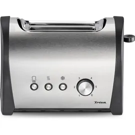 Trisa Royal Toast Toaster Edelstahl, Schwarz