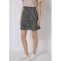 street one studio Volantrock Damen Floral Beige 44