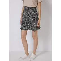 street one studio Volantrock Damen Floral Beige 44