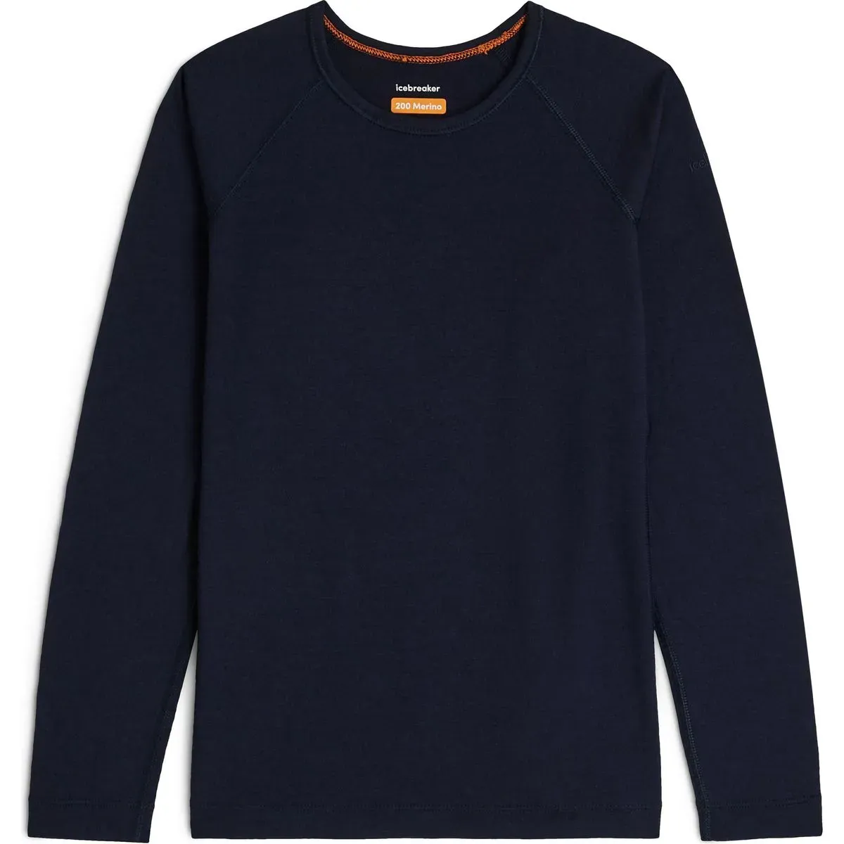 Icebreaker Kids Merino 200 Oasis Long Sleeve Crewe midnight navy (401) 12