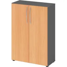 bümö basic Aktenschrank 80 x 114,4 x 35 grau