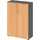bümö basic Aktenschrank 80 x 114,4 x 35 grau