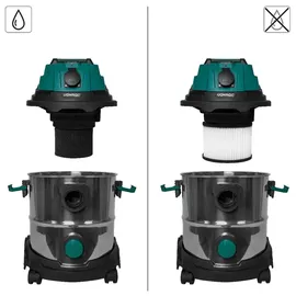 VONROC Profi Nass und Trockensauger