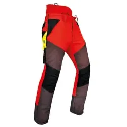 Pfanner® Forst- und Schnittschutzhose GLADIATOR-EXTREM Kl. 1, rot 1 Stück, Größe: XXL - lang