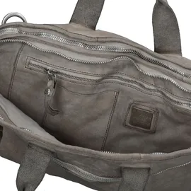 Campomaggi Noce Aktentasche Leder 38 cm grau