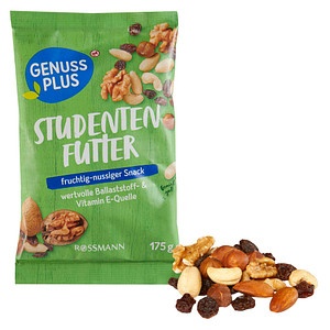 GENUSS PLUS  STUDENTENFUTTER 175,0 g