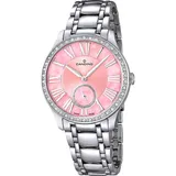 Candino Damen Uhr Armbanduhr C4595/2 Saphirglas pink silber - Silber/Magenta