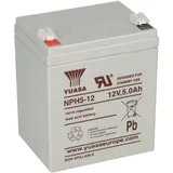 YUASA Blei-Akku NPH5-12 Pb 12V / 5Ah Hochstromakku, Faston 6,3