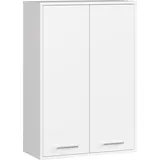 Akord Badezimmer-Hängeschrank FIN 64 x 30 x 94 cm Weiß