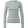 QS Geripptes Longsleeve Türkis/Creme XXL