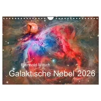 Calvendo Galaktische Nebel (Wandkalender 2026 DIN A4 quer), CALVENDO