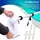 MuCoLa Poolabdeckung Aufrollvorrichtung 1-6M Fahrbar Solarfolie Aufroller Stange Abdeckplane Plane Poolplane Winterabdeckung