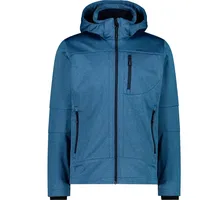 CMP Zip Hood 3a01787n-m Softshelljacke - Bluestone Melange -