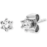 Engelsrufer Ohrstecker ERE-SHINY-ZI-ST-4 Silber Zirkonia 4mm