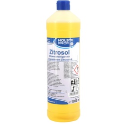 HOLSTE Zitrosol (A 305) Allzweckreiniger, Universalreiniger mit Zitronenfrische, 1000 ml - Griff-Flasche