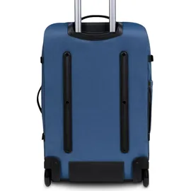 Cabaia Soft Suitcase Essentials Trolley M 2-Rollen 67 cm / 75 l blau
