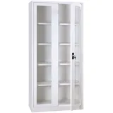 Vitrine | Medizinschrank 195x92x42 WEIß