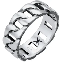 KUZZOI Herren Chunky Chain Look Cool Trend 925 Silber Herrenschmuck   