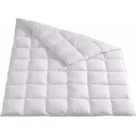 Traumschlaf Daunendecke Arktis medium, Füllung: 90% Daunen, 10% Federn 155x220 cm - weiß
