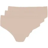 Pompadour Taillenslip 3 St. Beige 46
