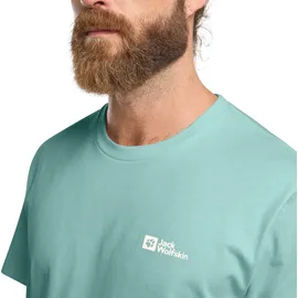 Jack Wolfskin Essential Kurzarm-t-shirt - Soft Jade - L