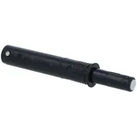 MS Beschläge Schwarz kurz) Gummispitze Drucktürschnäpper Möbelfrontschnäpper Einbohr-Schnäpper