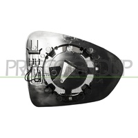 PRASCO Spiegelglas Außenspiegel Glasklar Links für FIAT Tipo