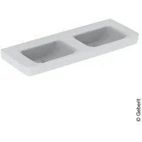 Geberit Renova Plan Doppelwaschtisch 130 x 48 cm 501713001