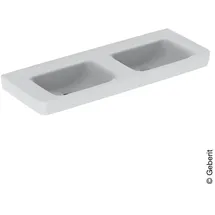 Geberit Renova Plan Doppelwaschtisch 130 x 48 cm 501713001