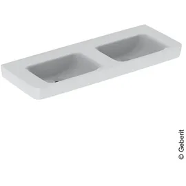 Geberit Renova Plan Doppelwaschtisch 130 x 48 cm 501713001