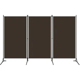 vidaXL Raumteiler Braun 260x180 cm