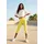 LASCANA Caprileggings Basic Hosen Gelb 32/34