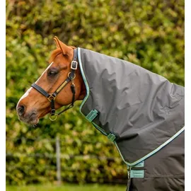Horseware Amigo Hero Ripstop Plus 200g Turnout Decke 600D Medium Shadow/Blue Haze & Navy, Größe: 5'6