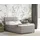 panda möbel Boxspringbett 120x200 EVEREST, mit Topper, mit Bettkästen, Einzelbett, Dunkelbeige, Panda Möbel - Beige
