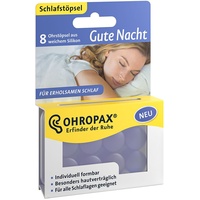 Ohropax Gute Nacht Ohrstöpsel 8 Stück