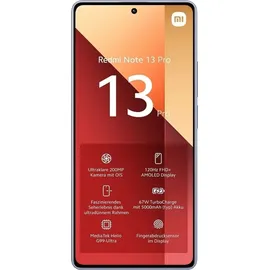 Xiaomi Redmi Note 13 Pro 4G 12 GB RAM 512 GB lavender purple